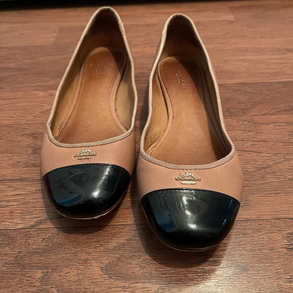 Coach Pink Ballet Flats
